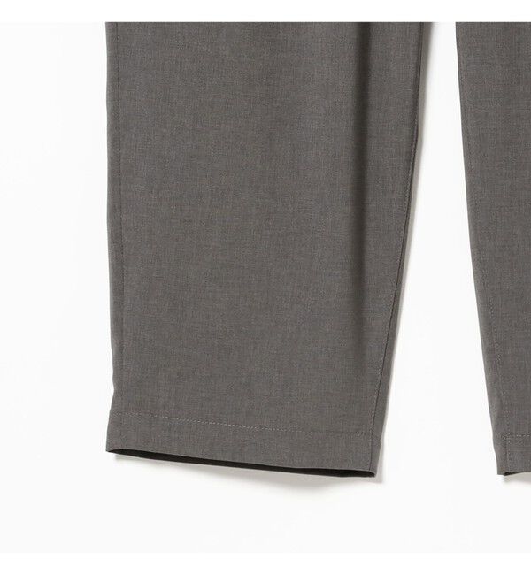 BEAMS「ドライ 2プリーツ イージーパンツ」|チノ|