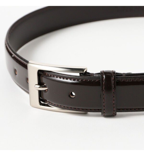 BEAMS「BEAMS / ガラスレザーベルト」|ベルト|