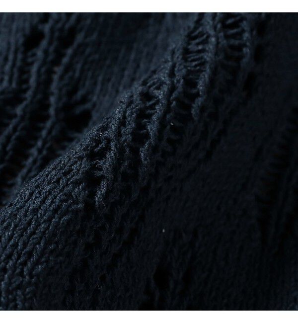 BEAMS「リラックスフィット 3ゲージ クルーネック ニット」|ニット・セーター|