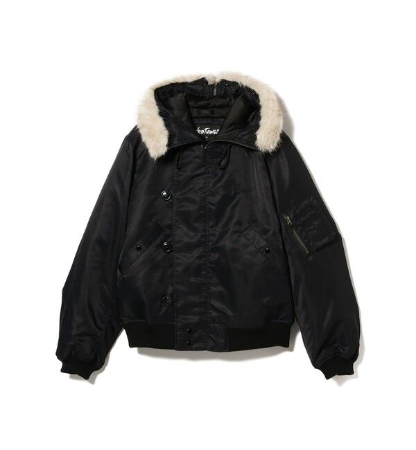 BEAMS「【別注】WILD THINGS / N-2B Flight Jacket」|ブルゾン・スタジャン|
