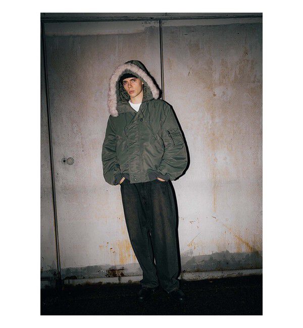 BEAMS「【別注】WILD THINGS / N-2B Flight Jacket」|ブルゾン・スタジャン|