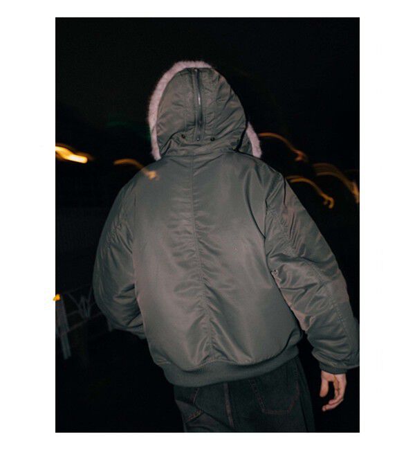 BEAMS「【別注】WILD THINGS / N-2B Flight Jacket」|ブルゾン・スタジャン|
