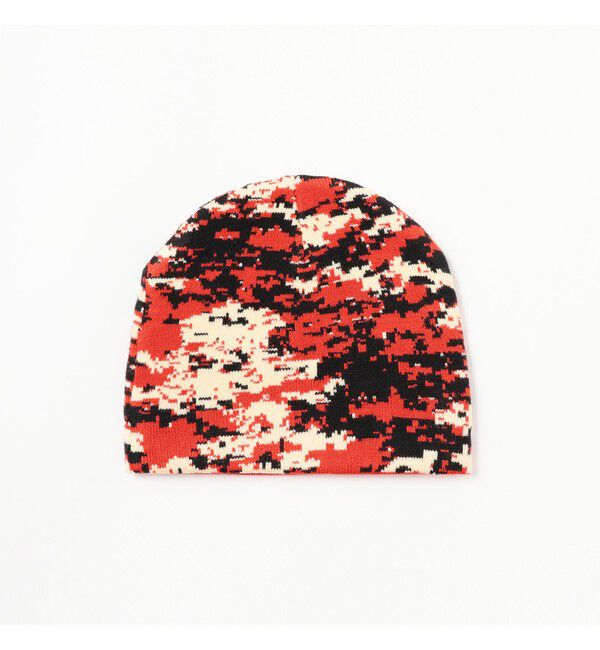 BEAMS「デジタル カモフラージュ ワッチキャップ」|キャップ・キャスケット|