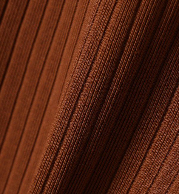 SHIPS any「SHIPS any:〈洗濯機可能〉テレコ リブ ハーフスリーブ TEE」|Tシャツ・カットソー|