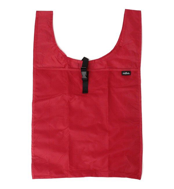 SHIPS any「nahe: ネーエ ショッパー L (エコバッグ / サブバッグ)」|リュック|レッド