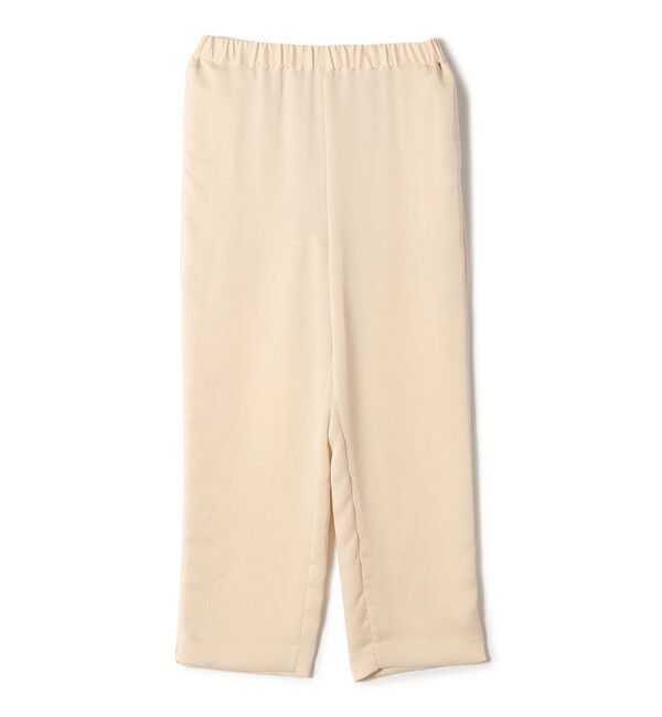 SHIPS for women「SHIPS Primary Navy Label:〈手洗い可能〉サテン イージー パンツ」|その他|ナチュラル