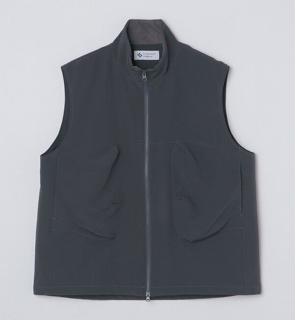 SHIPS「City Ambient Products: SHELTECH Warm(R) ジップオーバーベスト」|ダウンベスト・ベスト|