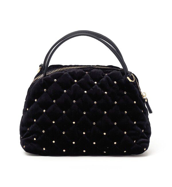 SHIPS for women「ポリエステル ベロア キルティング バッグ」|ショルダー・メッセンジャー|