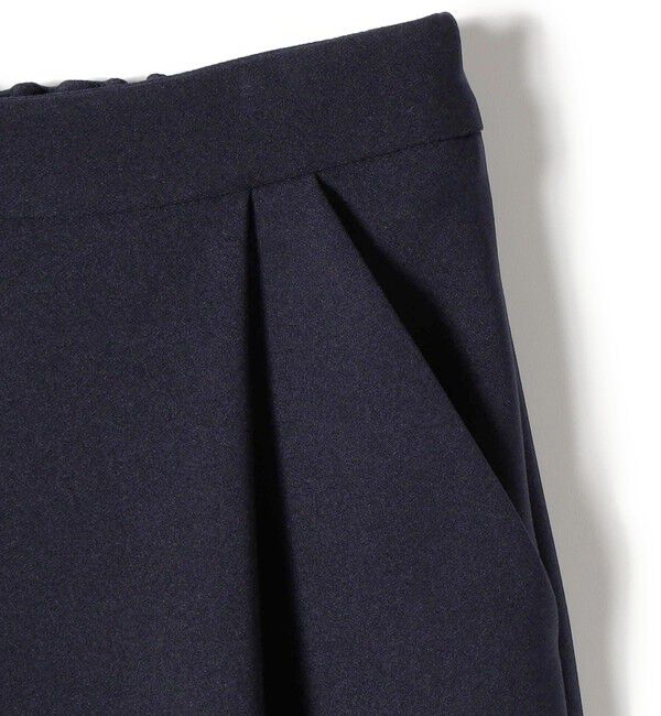 SHIPS for women「【SHIPS別注】kaene:〈洗濯機可能〉ダンボール ストレート タック パンツ（セレモニー対応可）」|その他|