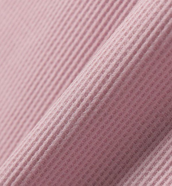 SHIPS any「《予約》SHIPS any:〈手洗い可能〉レイヤード シアー ワッフル TEE」|Tシャツ・カットソー|