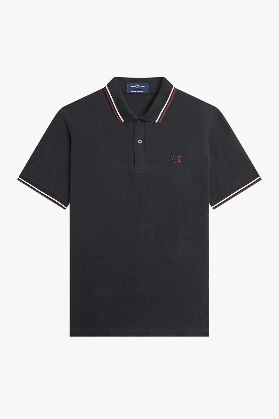 FRED PERRY 「The Fred Perry Shirt  M12 」|ポロシャツ|BLK/ECU/OXB