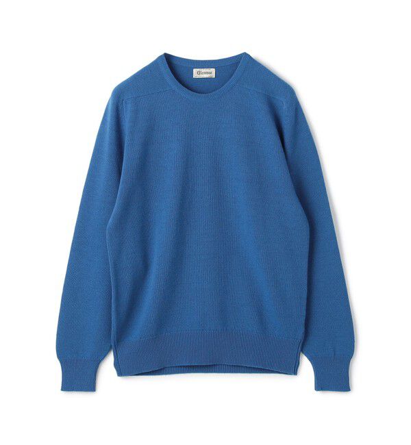 TOMORROWLAND BUYING WEAR「Glenmac クルーネックプルオーバー」|ニット・セーター|65 ブルー