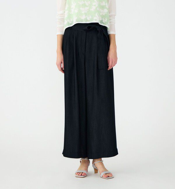 Ballsey「ラスターデニム ダブルタックワイドパンツ」|その他|