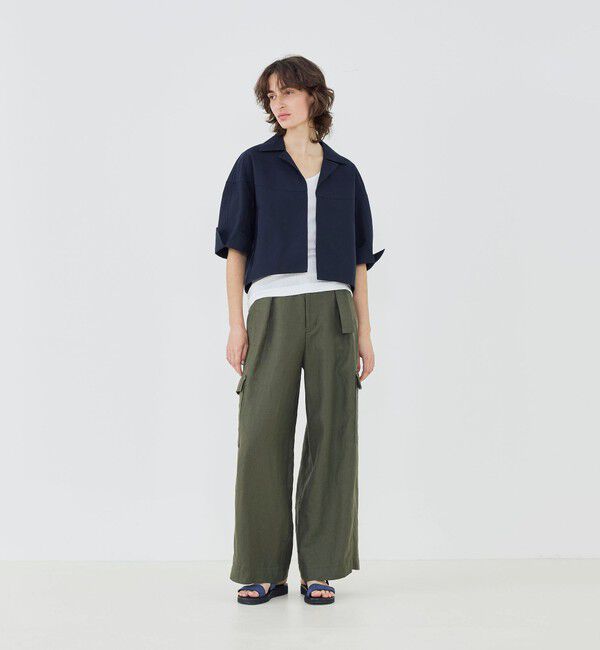 GALERIE VIE「コットンダブルフェイス ショートジャケット」|その他|