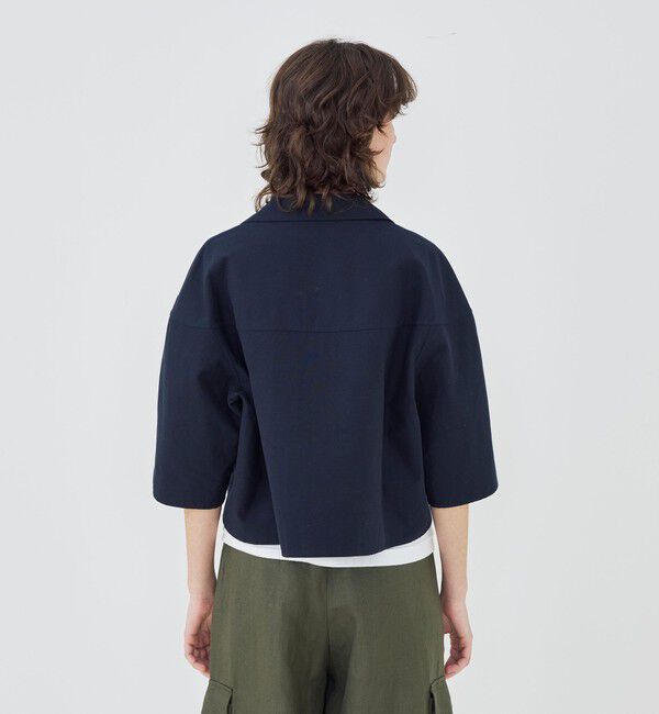 GALERIE VIE「コットンダブルフェイス ショートジャケット」|その他|