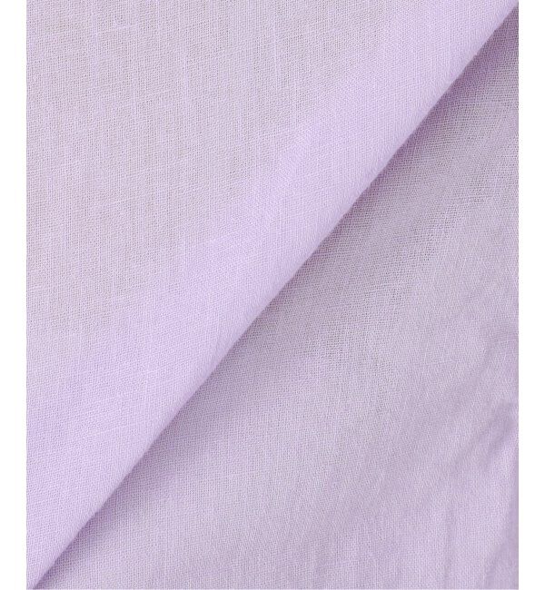 SLOBE IENA「《追加2》リネンコットンレギュラーシャツ」|シャツ・ブラウス|