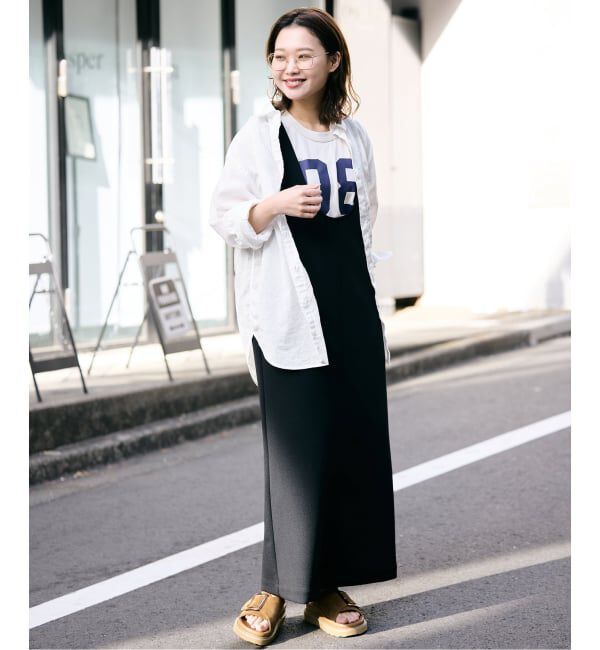 SLOBE IENA「《追加2》リネンコットンレギュラーシャツ」|シャツ・ブラウス|