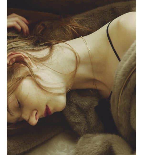 SLOBE IENA「SLOBE ベネチアンチェーンネックレス K10」|ネックレス|