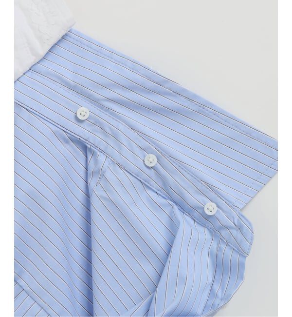 IENA「2wayビジュークレリックシャツ」|シャツ・ブラウス|