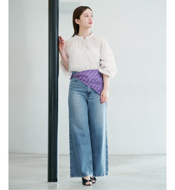 IENA「ランダムプリーツブラウス」|シャツ・ブラウス|