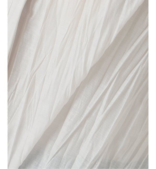 IENA「ランダムプリーツブラウス」|シャツ・ブラウス|