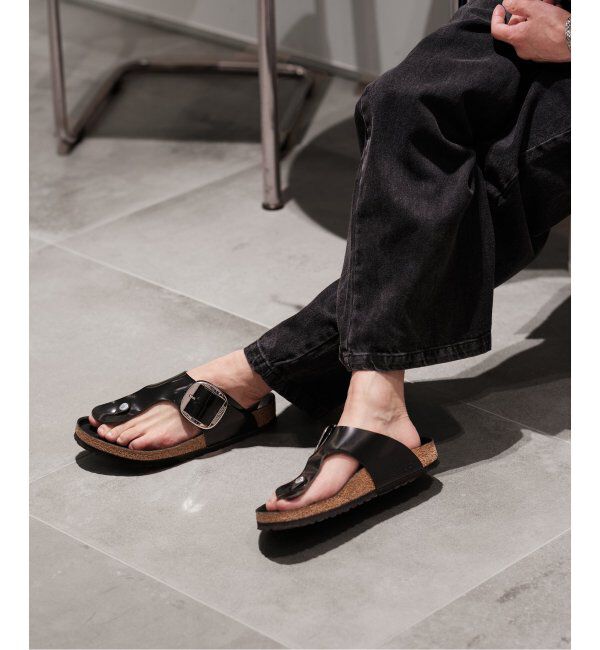 EDIFICE「BIRKENSTOCK (ビルケンシュトック) 別注 Ramses Big buckle ED/IE」|サンダル|
