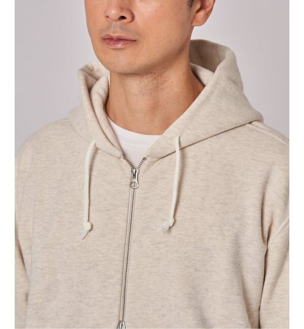 EDIFICE「LOOPWHEELER &times; LOWERCASE for EDIFICE ライトツリウラケ ジップパーカー」|パーカー|