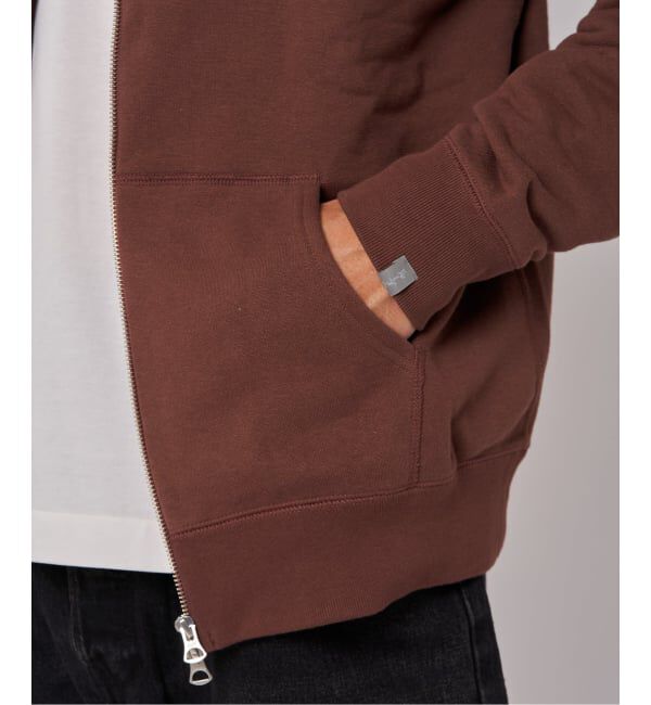 EDIFICE「LOOPWHEELER &times; LOWERCASE for EDIFICE ライトツリウラケ ジップパーカー」|パーカー|