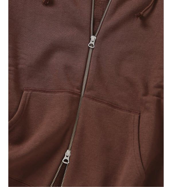 EDIFICE「LOOPWHEELER &times; LOWERCASE for EDIFICE ライトツリウラケ ジップパーカー」|パーカー|