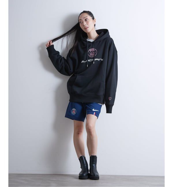 Paris Saint-Germain「【BlackpinkxPSG 】BlackpinkxPSG Paris 16 Elevated Hoodie ST856- BLKPSG- BP2」|パーカー|