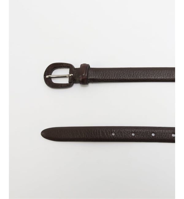 EDIFICE「A.GRECO(アンドレアグレコ) Crocodile Buckle Belt」|ベルト|