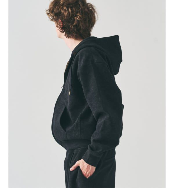 417 EDIFICE「スプレーダンボール ジップパーカー」|パーカー|