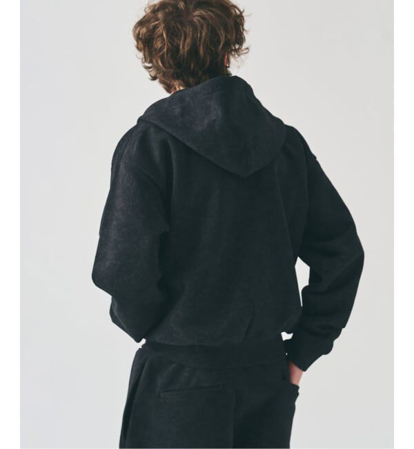 417 EDIFICE「スプレーダンボール ジップパーカー」|パーカー|