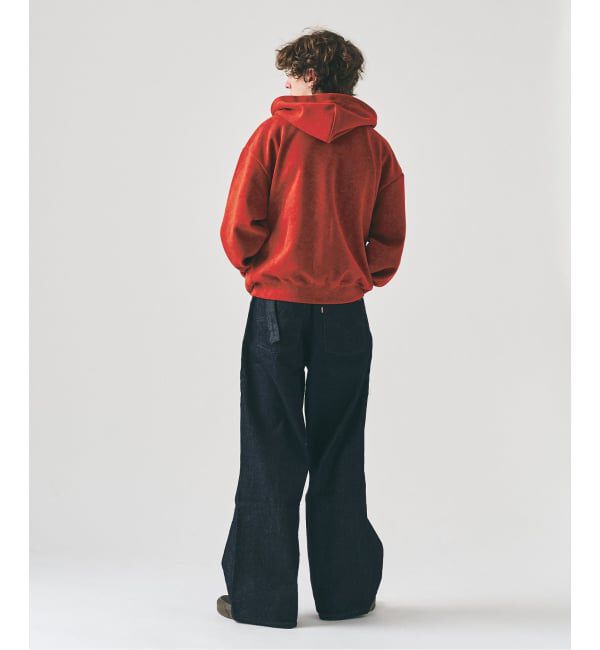 417 EDIFICE「スプレーダンボール ジップパーカー」|パーカー|