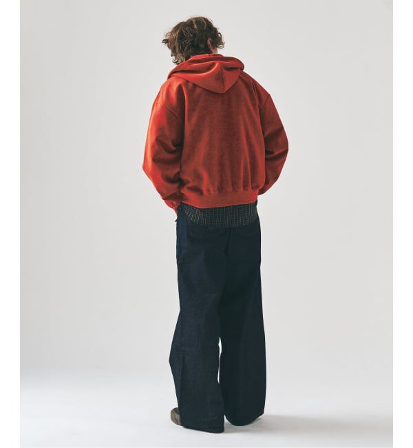 417 EDIFICE「スプレーダンボール ジップパーカー」|パーカー|