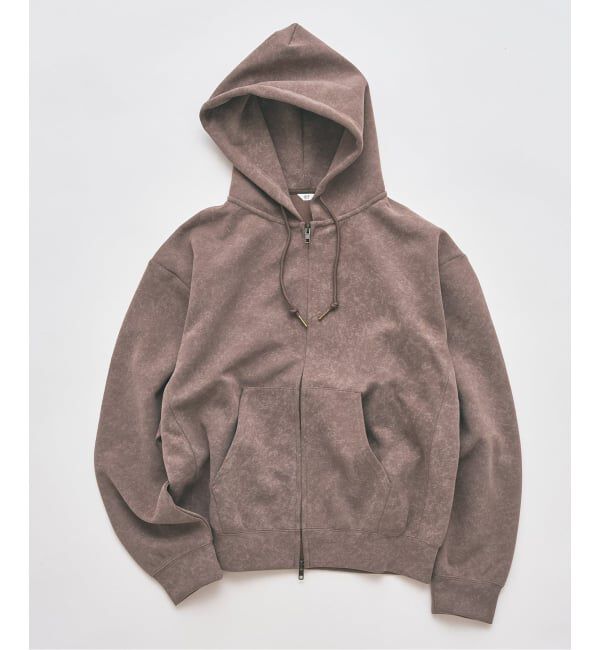 417 EDIFICE「スプレーダンボール ジップパーカー」|パーカー|