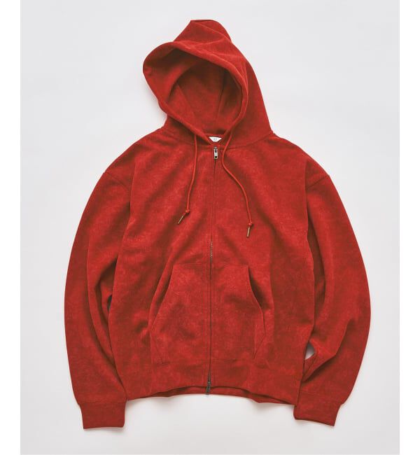 417 EDIFICE「スプレーダンボール ジップパーカー」|パーカー|