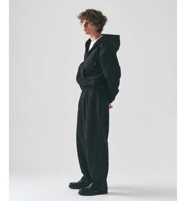 417 EDIFICE「スプレーダンボール ジップパーカー」|パーカー|