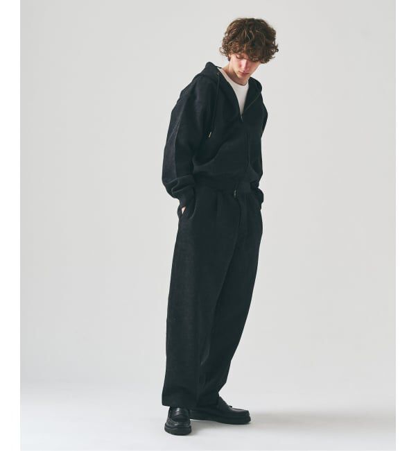 417 EDIFICE「スプレーダンボール ジップパーカー」|パーカー|