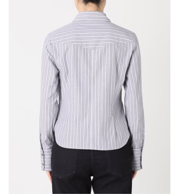 Oriens JOURNAL STANDARD「《追加》ダブルジップストライプシャツ」|シャツ・ブラウス|