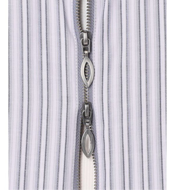 Oriens JOURNAL STANDARD「《追加》ダブルジップストライプシャツ」|シャツ・ブラウス|