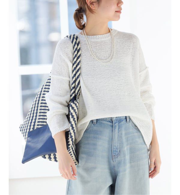 JOURNAL STANDARD relume「《追加》テープヤーンルーズプルオーバー」|ニット・セーター|