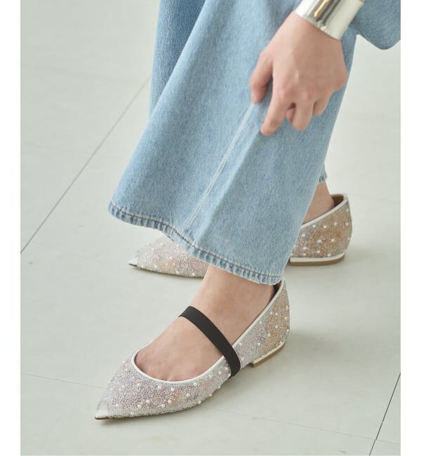 journal standard L'essage「【PIPPICHIC/ピッピシック】 ANNA JEWEL 7 フラットパンプス」|その他|