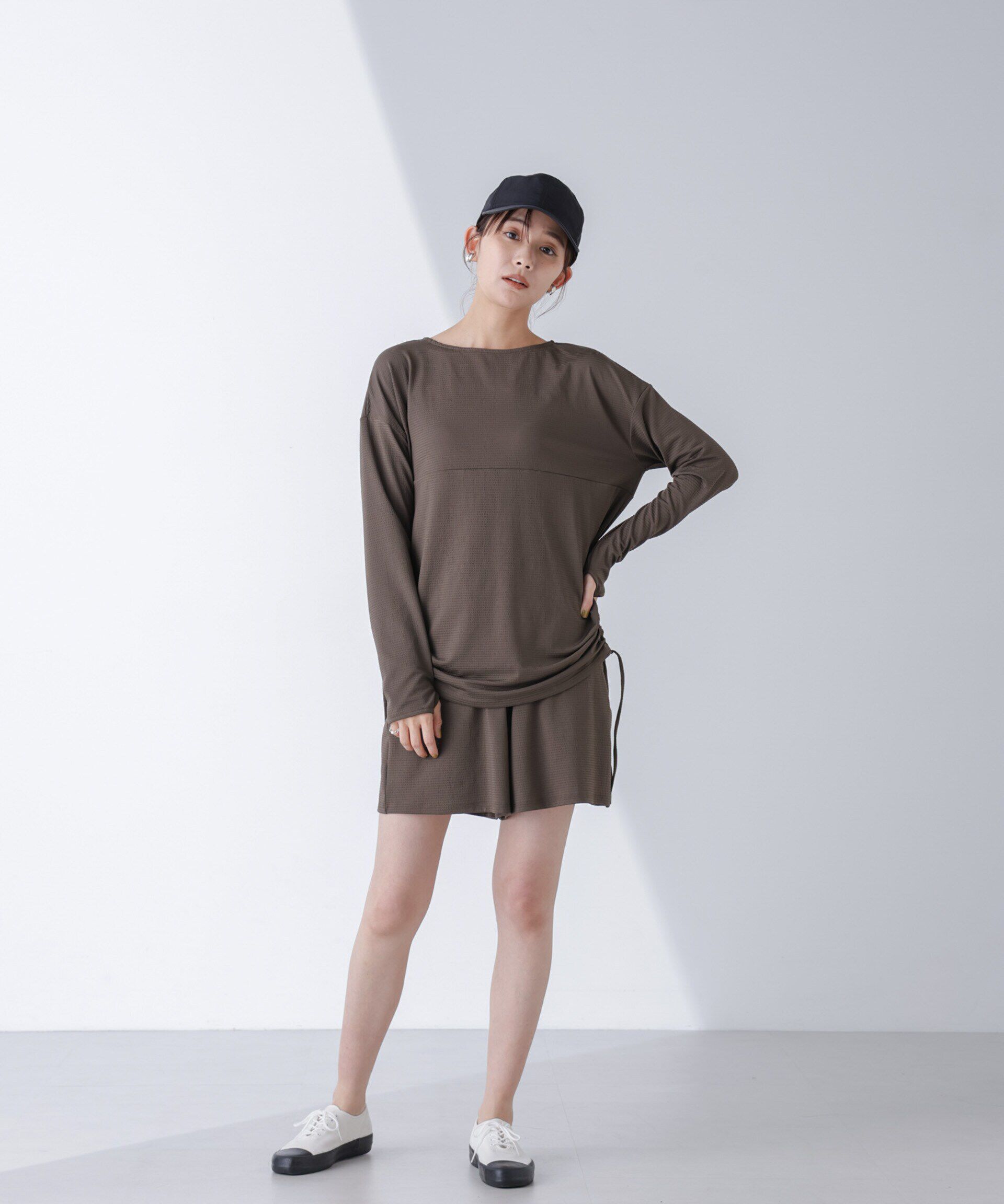 nano･universe「WATERSIDE&DAILYWEAR/ラッシュガードセット」|ワンピース|