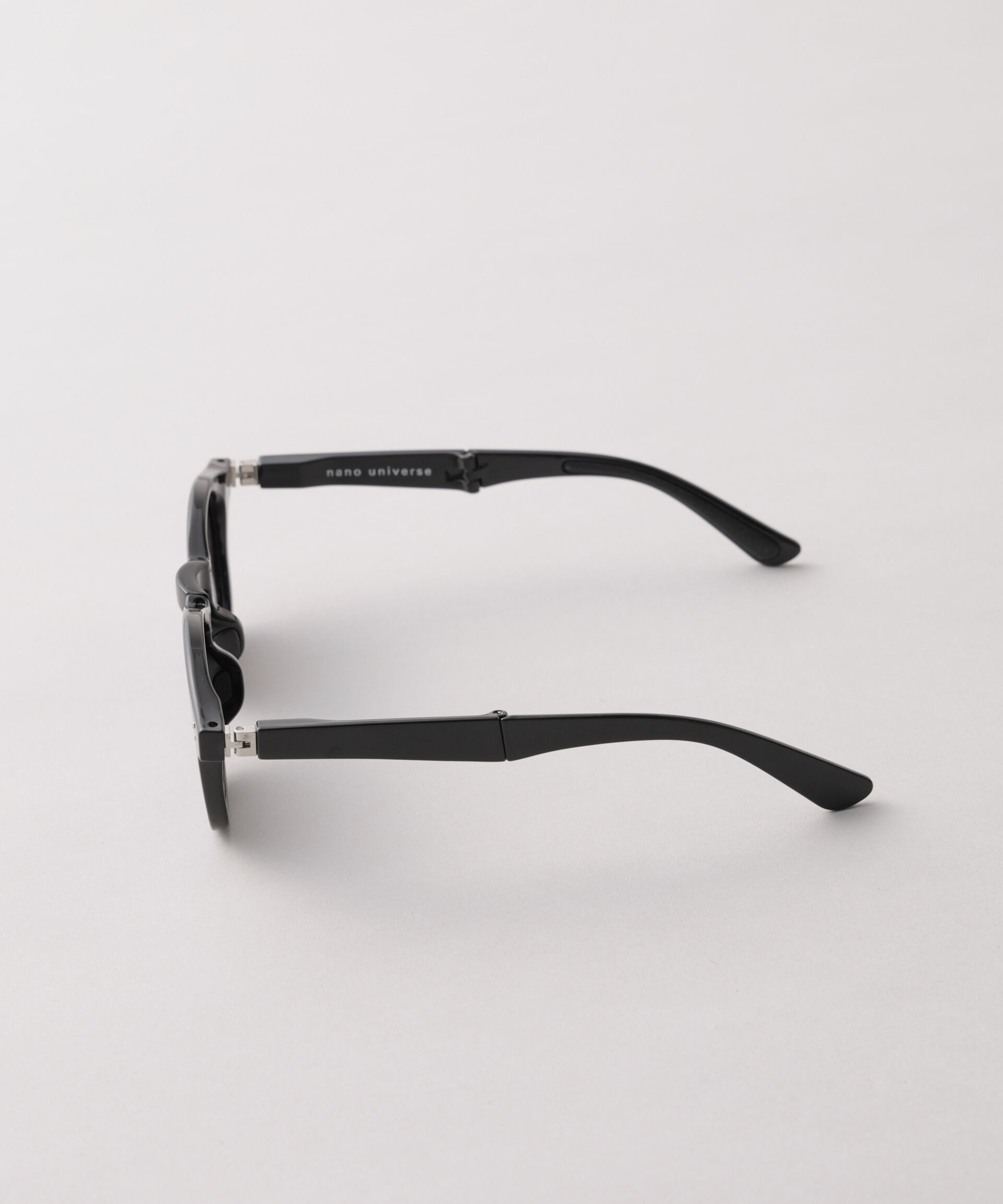 nano･universe「アイウェア/ボストン型　折り畳み式サングラス」|メガネ|