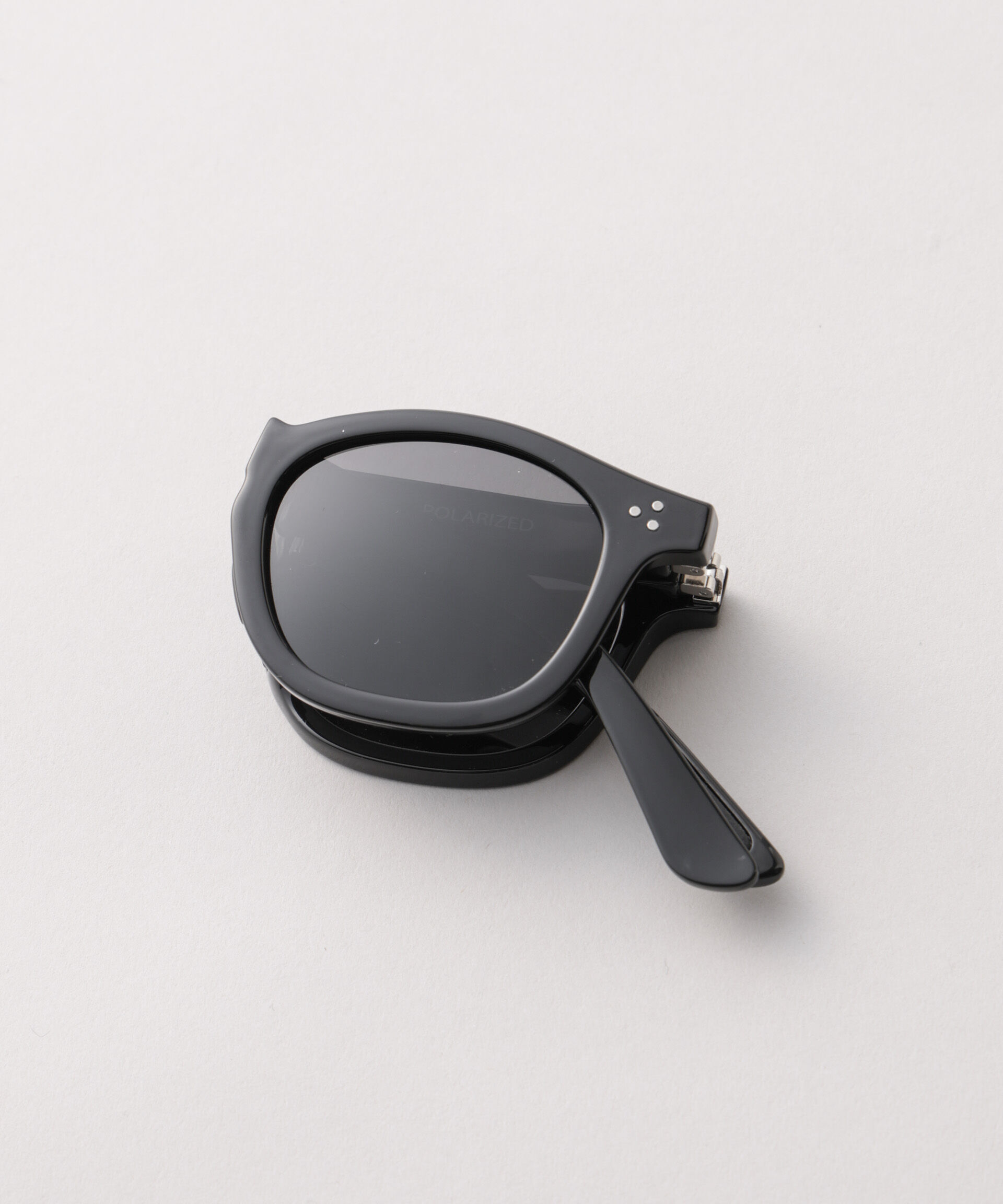 nano･universe「アイウェア/ボストン型　折り畳み式サングラス」|メガネ|