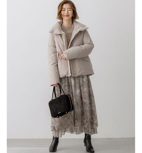 23区「フォックスカシミヤファー ショート丈 ニット」|ニット・セーター|