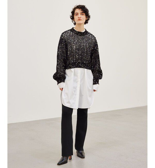 BEIGE,「【洗える】BICON / ロングシャツ」|シャツ・ブラウス|