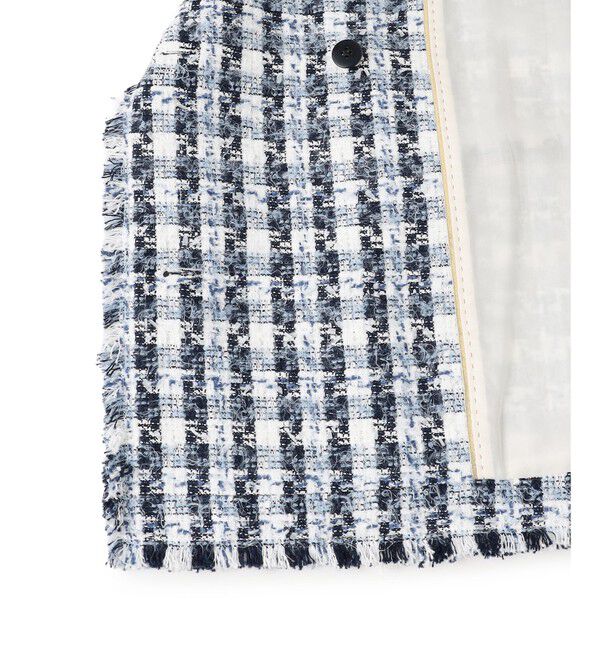 BEIGE,「【Oggi掲載】BERYL / ファンシーツイードダブルジャケット」|その他|