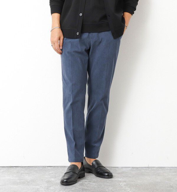 NOLLEY'S goodman「《ビジカジ/セットアップ対応》トリコットコーデュロイ ストレッチ イージーPT 25AW」|チノ|